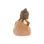 Figura Decorativa Home ESPRIT Verde Rosa Dorado Buda Oriental 11 x 9 x 17 cm (6 Unidades)