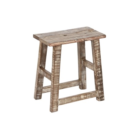 Mesa auxiliar Home ESPRIT Blanco Marrón 45 x 25 x 51 cm