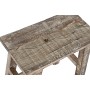Mesa auxiliar Home ESPRIT Blanco Marrón 45 x 25 x 51 cm
