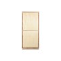 Vitrina Home ESPRIT Natural Acacia 80 x 40 x 180 cm