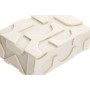Caja-Joyero Home ESPRIT Blanco Resina Hueso 18 x 13 x 7,5 cm (2 Piezas)