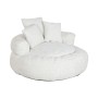 Sillón Home ESPRIT Blanco 104 x 104 x 50 cm