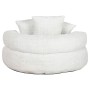 Sillón Home ESPRIT Blanco 104 x 104 x 50 cm