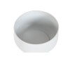 Macetero Home ESPRIT Blanco Metal Urbano 34 x 34 x 70 cm (2 Piezas)