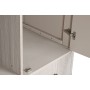 Armoire Home ESPRIT Gris clair Métal Bois MDF