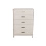 Cajonera Home ESPRIT Gris claro 80,6 x 48 x 112,5 cm