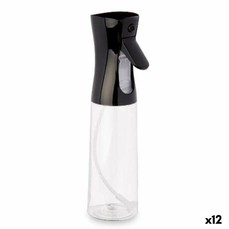 Spray à huile ou à vinaigre Kinvara 23HD062106 Noir Transparent Polyéthylène polypropylène polystyrène PET 300 ml 8 x 24 x