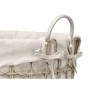 Panier Kipit HX30550 Gris Polyester Tissu polypropylène Fer Plastique 50 % coton 45 x 58 x 43 cm 46 x 59 x 43 cm (6 Unités)
