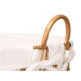 Panier Kipit HX30552 Naturel Polyester Tissu polypropylène Fer Plastique 50 % coton 45 x 58 x 43 cm 46 x 59 x 43 cm (6 Unités)