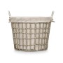 Cesto Kipit HX30559 Gris Poliéster Tela Polipropileno Hierro Plástico 50 % algodón 47 x 41 x 44 cm 53 x 43 x 44 cm (6 Unidade