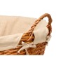 Cesto Kipit HX31037 Natural Poliéster Mimbre Tela 50 % algodón 50 x 42 x 45 cm (6 Unidades)