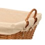 Cesto Kipit HX31038 Natural Poliéster Mimbre Tela 50 % algodón 65 x 35 x 43 cm (6 Unidades)