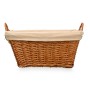 Cesto Kipit HX31038 Natural Poliéster Mimbre Tela 50 % algodón 65 x 35 x 43 cm (6 Unidades)