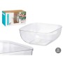 Set de Platos Leknes CK80688-1 Transparente Plástico 5 L 25,5 x 12,3 x 25,5 cm (12 Unidades)