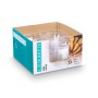 Set de Cuencos Leknes CK80688 Transparente Plástico 800 ml 15,3 x 7 x 15,3 cm (24 Unidades)