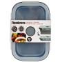 Fiambrera Kinvara CH19130-1 Gris Transparente ABS 540 ml (12 Unidades)