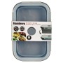 Fiambrera Kinvara CH19130-2 Gris Transparente ABS 800 ml (6 Unidades)