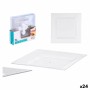 Set de Platos Leknes CK80668-1-T Transparente Plástico 27,3 x 2,3 x 27,3 cm (24 Unidades)