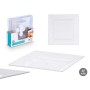 Set de Platos Leknes CK80668-1-T Transparente Plástico 27,3 x 2,3 x 27,3 cm (24 Unidades)