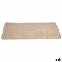 Alfombra de baño Berilo AR1910100 Beige PVC 38 x 0,03 x 78 cm (6 Unidades)