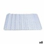 Alfombra de baño Berilo AR1910104 Transparente 0,03 x 50 x 50 cm (6 Unidades)