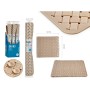 Alfombra de baño Berilo AR1910106 Beige 0,03 x 50 x 50 cm (6 Unidades)