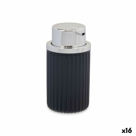 Dispensador de Jabón Berilo 3236-3 Antracita Plástico 420 ml 7 x 14,5 x 8,5 cm (16 Unidades)