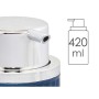 Dispensador de Jabón Berilo 3236-5 Azul Plástico 420 ml 7 x 14,5 x 8,5 cm (16 Unidades)