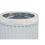 Vaso Berilo 3436-2 Gris Plástico 7,5 x 11,5 x 7,5 cm (16 Unidades)