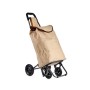 Carro de Compra Kinvara WR3069-3 Negro Beige 30 L 22 x 98 x 38 cm (6 Unidades)