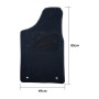 Set de Alfombrillas para Coche OCC Motorsport OCCCT0043 Citroën Saxo 5 Piezas