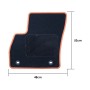 Set de tapis de voitures OCC Motorsport OCCCT0042YE CITROEN Nemo 5 Pièces