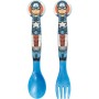 Set de couverts The Avengers CZ11397 Multicouleur Plastique 2 Pièces
