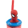 Verre avec Paille Spider-Man CZ11338 3D
