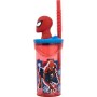 Verre avec Paille Spider-Man CZ11338 3D