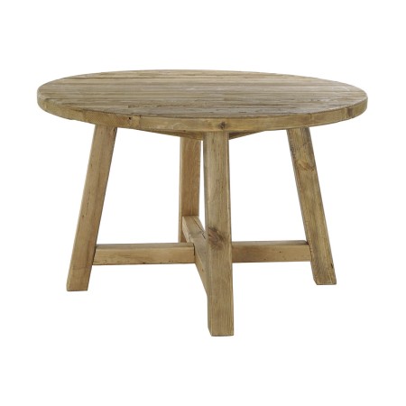 Table de Salle à Manger DKD Home Decor Naturel Pin (120 x 120 x 76 cm)