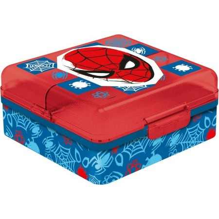 Gamelle à Compartiments Spider-Man CZ11274 Multicouleur Plastique