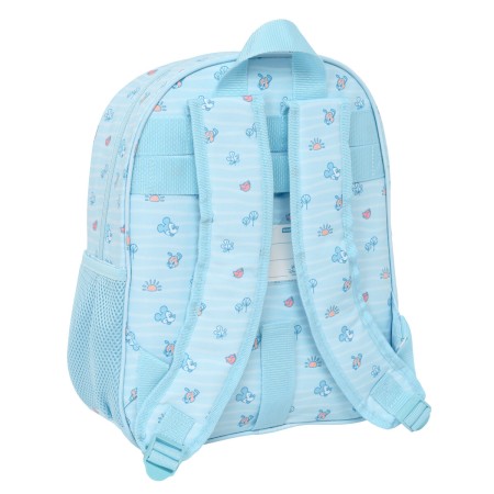 Cartable Mickey Mouse Clubhouse Baby Bleu clair 28 x 34 x 10 cm