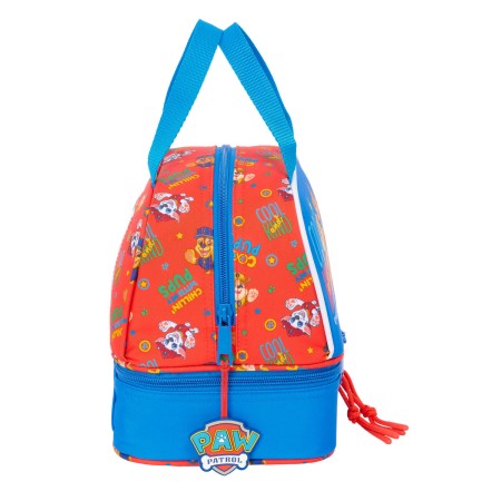 Portameriendas Térmico The Paw Patrol Cool Azul Rojo 20 x 20 x 15 cm