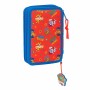 Fourre-tout The Paw Patrol Cool Bleu Rouge 12.5 x 19.5 x 4 cm 29 Pièces