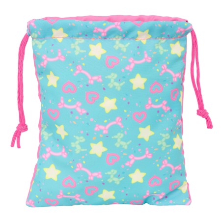 Portameriendas Térmico Gabby's Dollhouse Confetti Rosa Turquesa