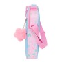 Cartable BlackFit8 Smile Rose Bleu clair 38 x 28 x 6 cm