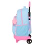 Mochila Escolar BlackFit8 Smile Azul Rosa 33 x 45 x 22 cm