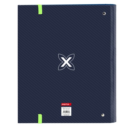 Carpeta de anillas Munich Blue indigo 27 x 32 x 3.5 cm