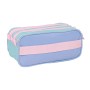 Portatodo Munich Mellow Azul Rosa Azul cielo 21,5 x 10 x 8 cm
