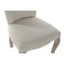 Chaise DKD Home Decor Beige Lin Bois d'hévéa (51 x 47,5 x 101 cm)