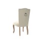 Chaise DKD Home Decor Beige Lin Bois d'hévéa (51 x 47,5 x 101 cm)