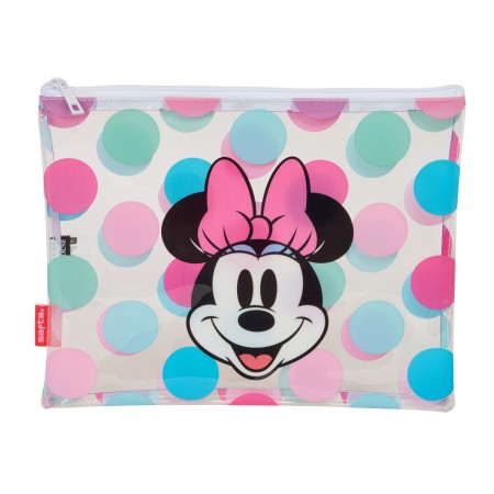 Fourre-tout Minnie Mouse Beach Multicouleur Transparent