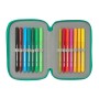 Fourre-tout Real Betis Balompié Aigue marine 12,5 x 19,5 x 5,5 cm 37 Pièces
