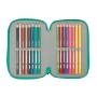Fourre-tout Real Betis Balompié Aigue marine 12,5 x 19,5 x 5,5 cm 37 Pièces